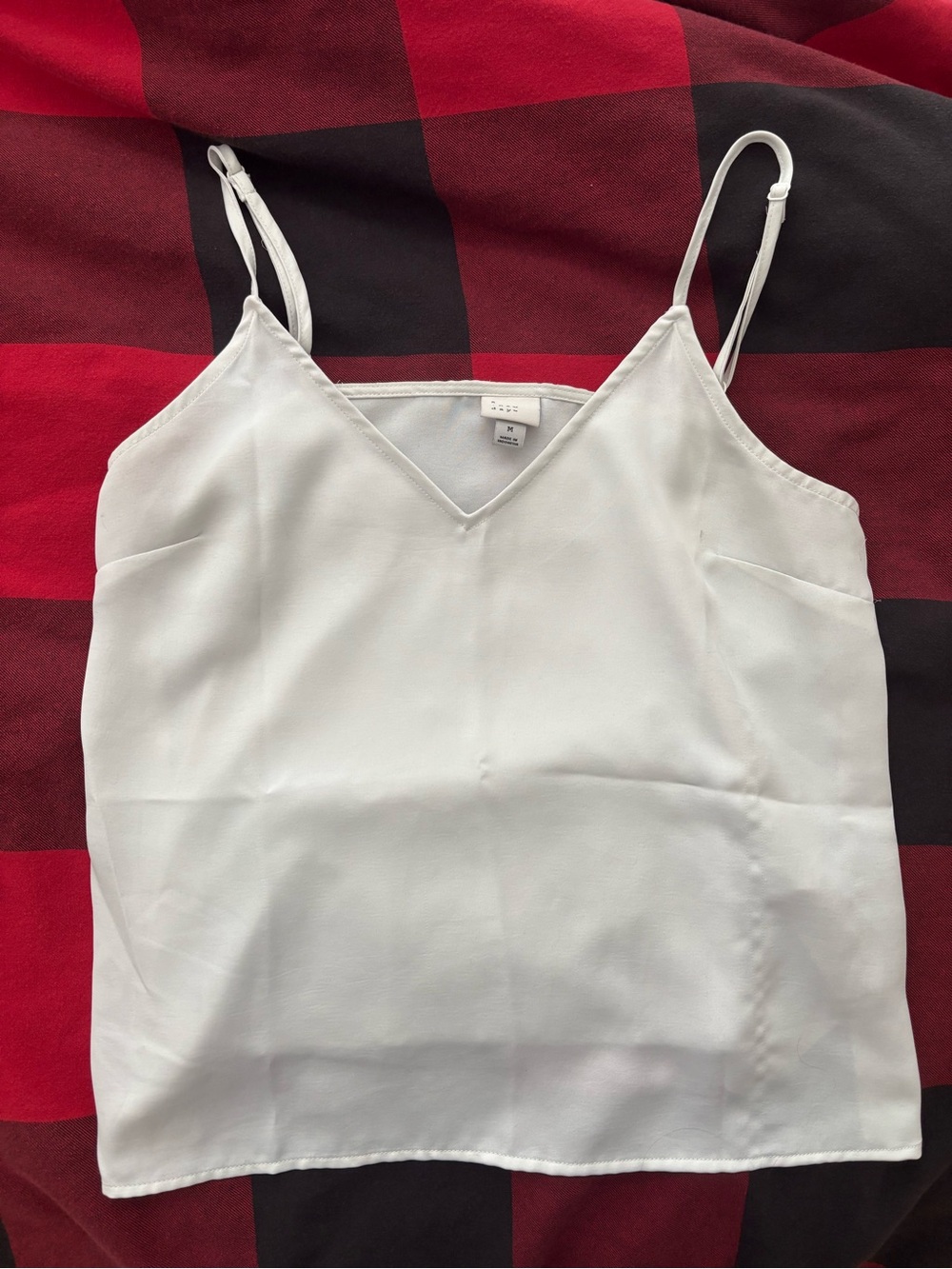 A New Day White Tank Top
